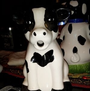 Vintage calf cream dispenser